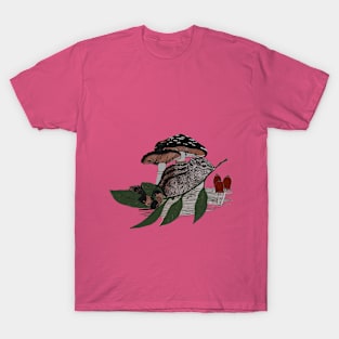 Squirrel Mushroom T-Shirt